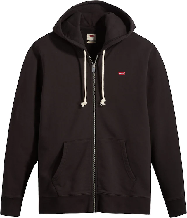 Levi's® Kapuzensweatjacke »NEW ORIGINAL ZIP UP« mit Logo-Stickerei und Kängurutasche