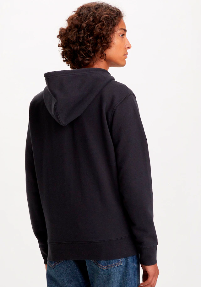 Levi's® Kapuzensweatjacke »NEW ORIGINAL ZIP UP« mit Logo-Stickerei und Kängurutasche