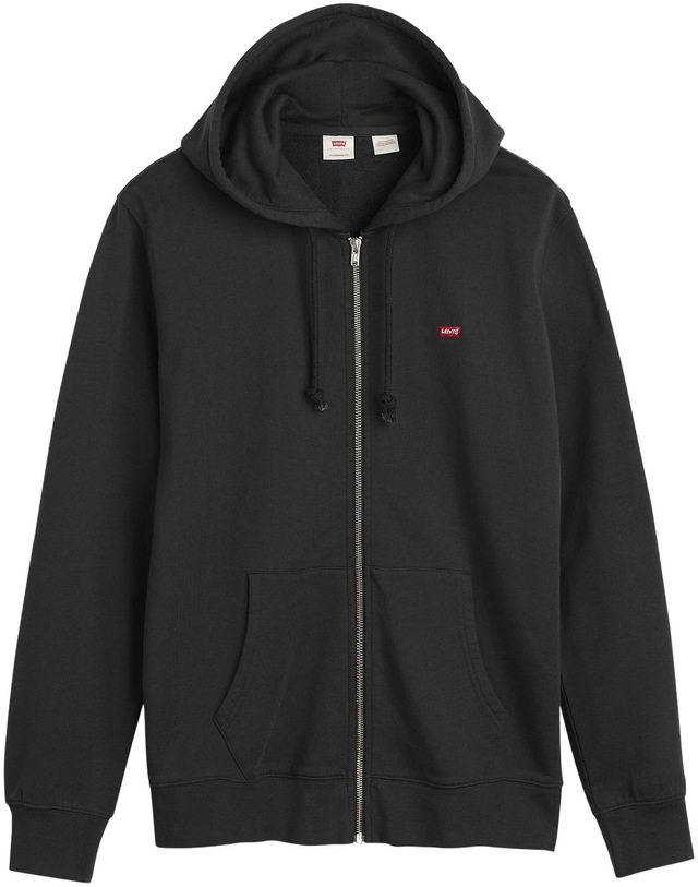 Levi's® Kapuzensweatjacke »NEW ORIGINAL ZIP UP« mit Logo-Stickerei und Kängurutasche