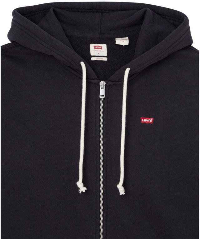 Levi's® Kapuzensweatjacke »NEW ORIGINAL ZIP UP« mit Logo-Stickerei und Kängurutasche