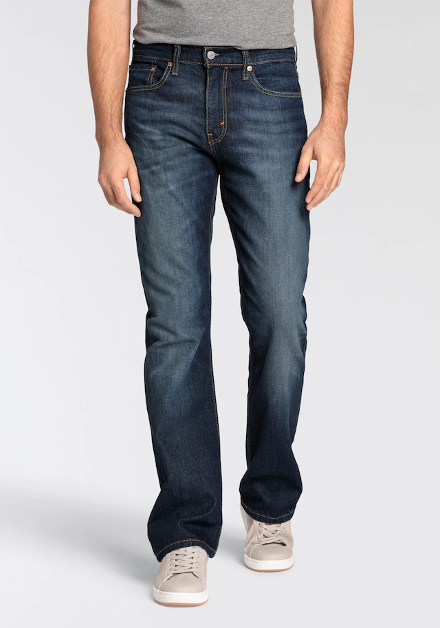 Levi's® Bootcut-Jeans »527 SLIM BOOT CUT« in cleaner Waschung