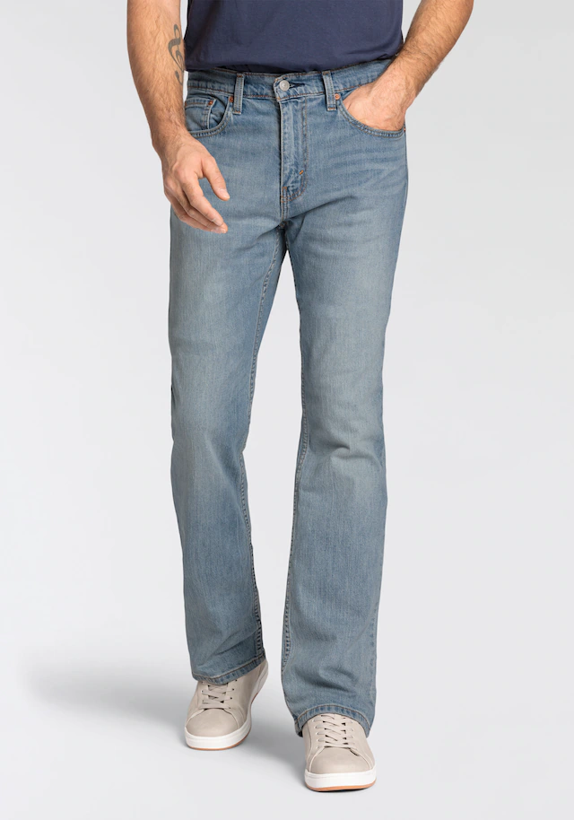 Levi's® Bootcut-Jeans »527 SLIM BOOT CUT« in cleaner Waschung