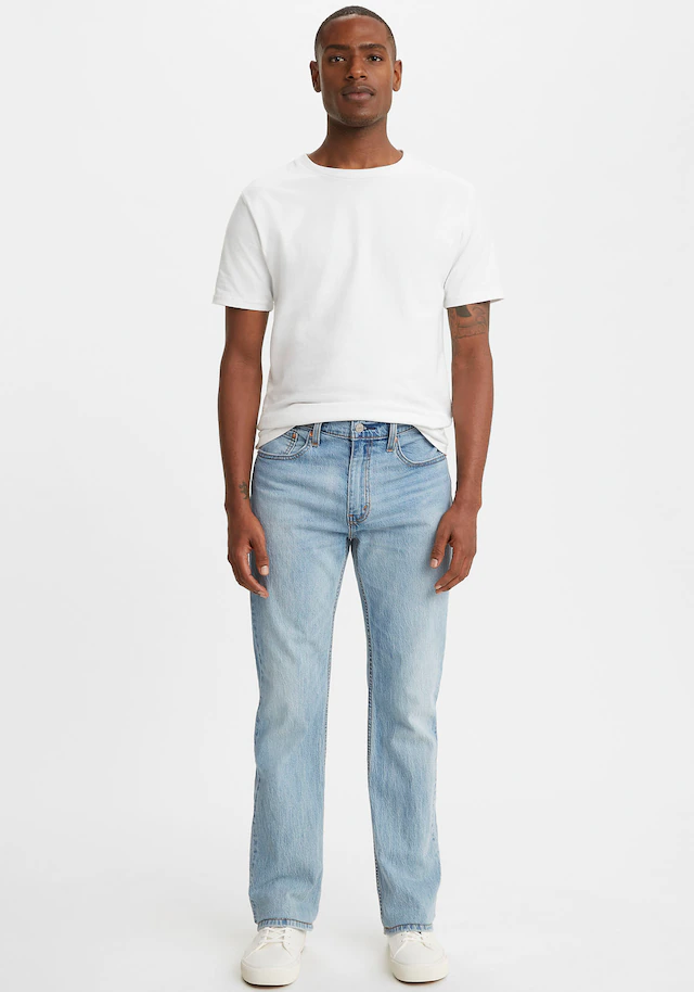 Levi's® Bootcut-Jeans »527 SLIM BOOT CUT« in cleaner Waschung