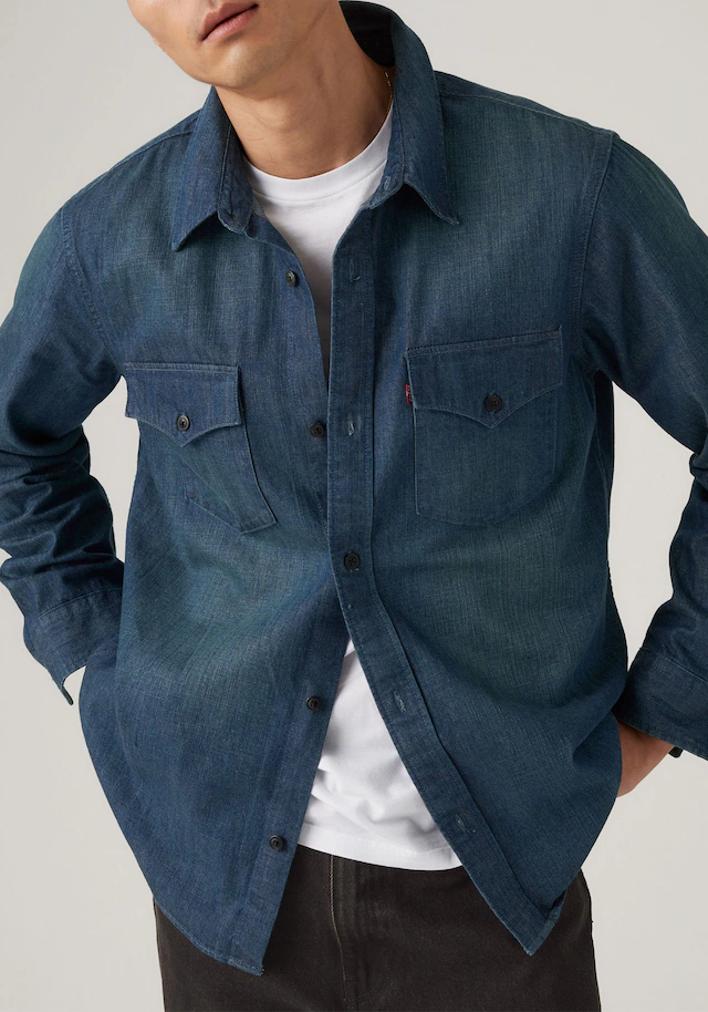 Levi's® Jeanshemd »RELAXED FIT WESTERN« im Western-Stil
