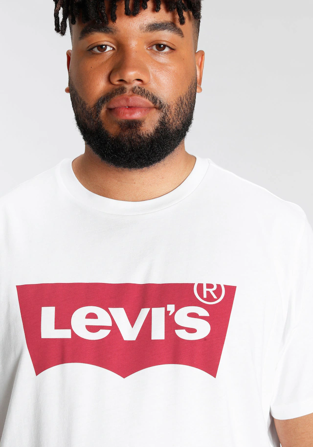 Levi's® Plus T-Shirt »LE B&T BIG GRAPHIC TEE« mit Logofrontprint