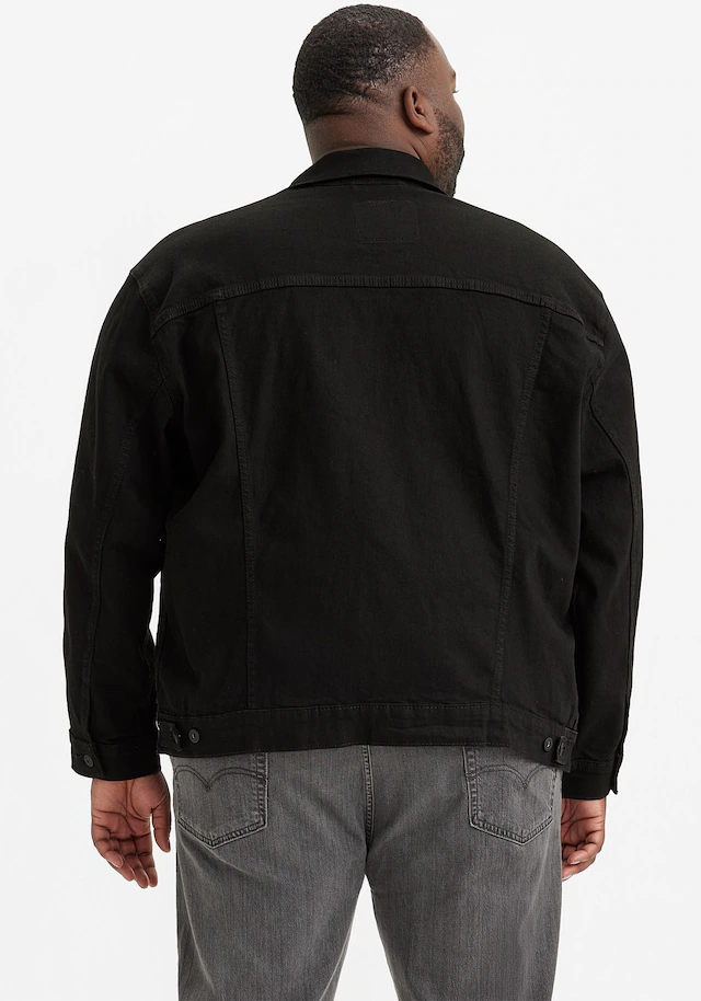 Levi's® Plus Jeansjacke »BIG TRUCKER« ohne Kapuze mit Knopfleiste und Brusttaschen