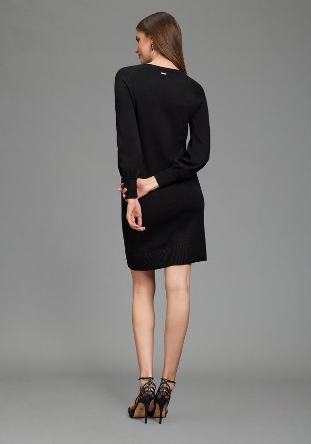 Laura Scott Strickkleid mit Schnürdetail aus Viskosemischung