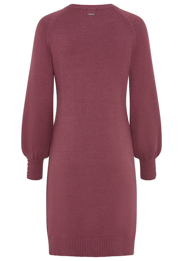 Laura Scott Strickkleid mit Schnürdetail aus Viskosemischung