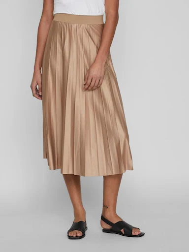 Vila Plisseerock »VINITBAN SKIRT - NOOS« Materialmix