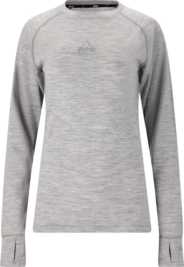SOS Funktionsshirt »Nuuk« mit hochwertiger Woll-Verarbeitung