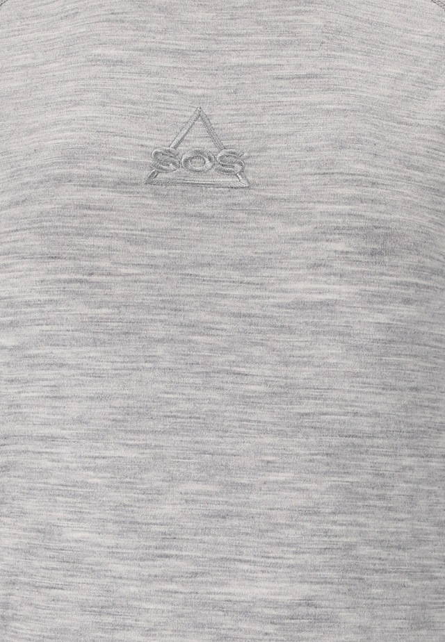 SOS Funktionsshirt »Nuuk« mit hochwertiger Woll-Verarbeitung