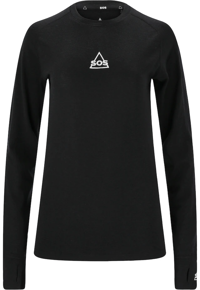 SOS Funktionsshirt »Nuuk« mit hochwertiger Woll-Verarbeitung