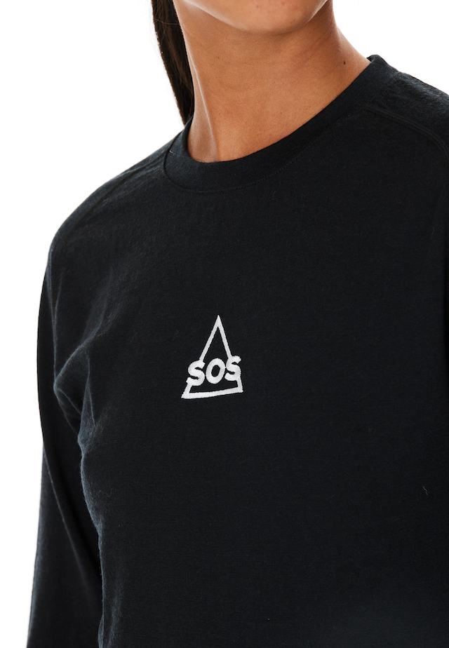 SOS Funktionsshirt »Nuuk« mit hochwertiger Woll-Verarbeitung