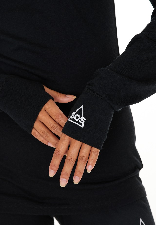 SOS Funktionsshirt »Nuuk« mit hochwertiger Woll-Verarbeitung