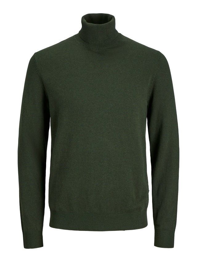 Jack & Jones Rollkragenpullover »JJEEMIL KNIT ROLL NECK NOOS« Baumwollmischung, regular fit