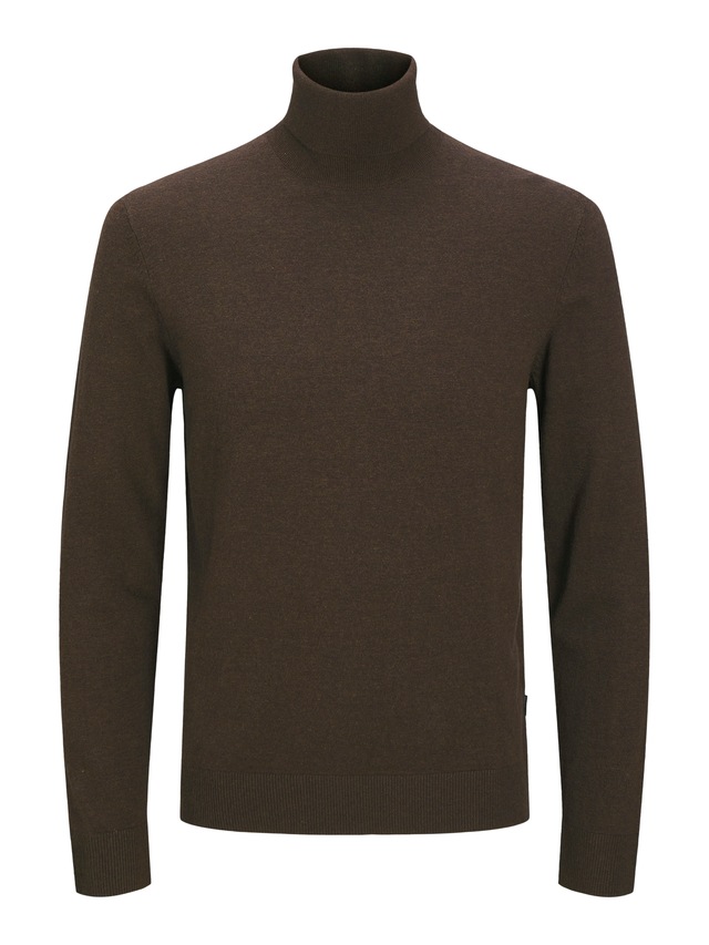 Jack & Jones Rollkragenpullover »JJEEMIL KNIT ROLL NECK NOOS« Baumwollmischung, regular fit