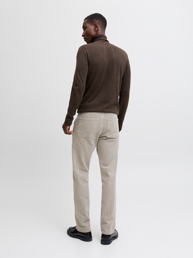 Jack & Jones Rollkragenpullover »JJEEMIL KNIT ROLL NECK NOOS« Baumwollmischung, regular fit
