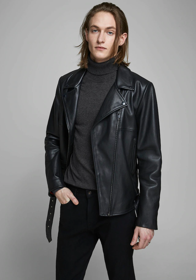 Jack & Jones Rollkragenpullover »JJEEMIL KNIT ROLL NECK NOOS« Baumwollmischung, regular fit