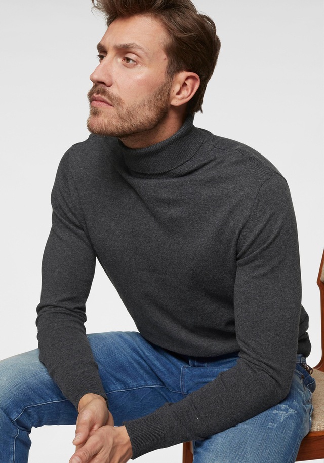Jack & Jones Rollkragenpullover »JJEEMIL KNIT ROLL NECK NOOS« Baumwollmischung, regular fit