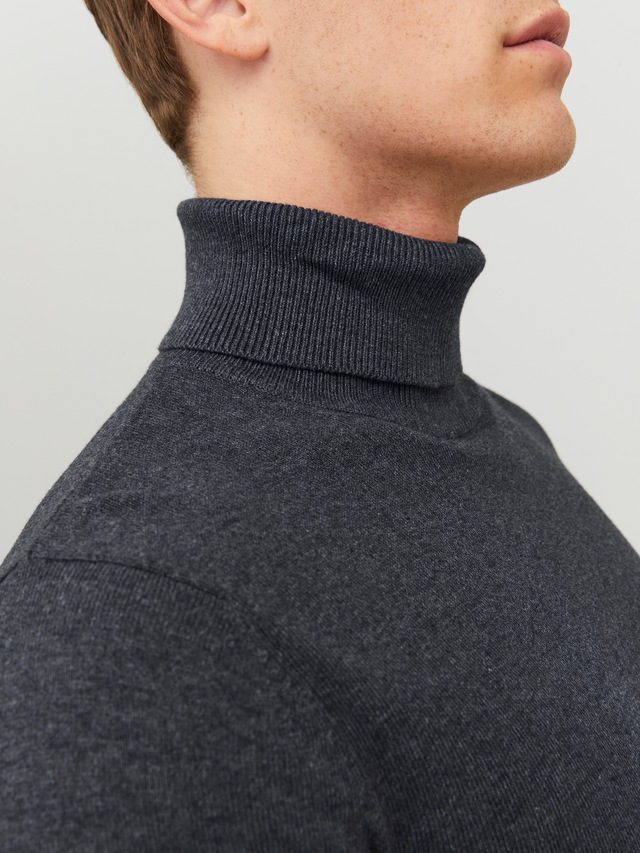 Jack & Jones Rollkragenpullover »JJEEMIL KNIT ROLL NECK NOOS« Baumwollmischung, regular fit