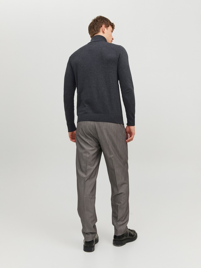 Jack & Jones Rollkragenpullover »JJEEMIL KNIT ROLL NECK NOOS« Baumwollmischung, regular fit