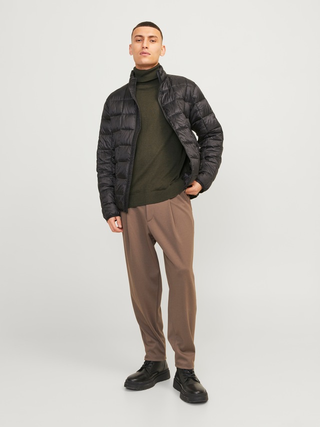 Jack & Jones Rollkragenpullover »JJEEMIL KNIT ROLL NECK NOOS« Baumwollmischung, regular fit