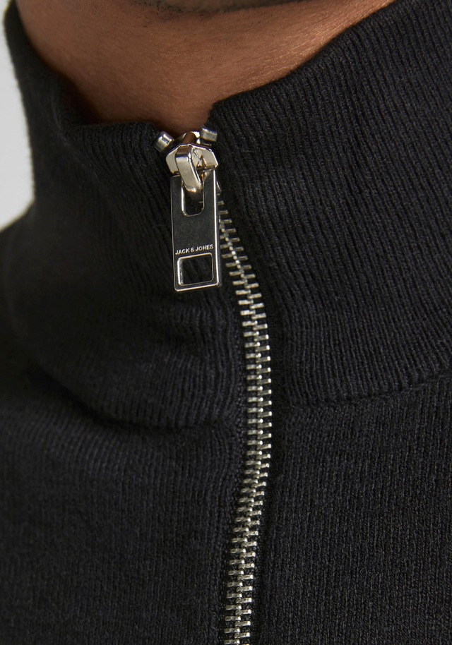 Jack & Jones Troyer »JJEEMIL KNIT HALF ZIP NOOS« Baumwollmischung, regular fit