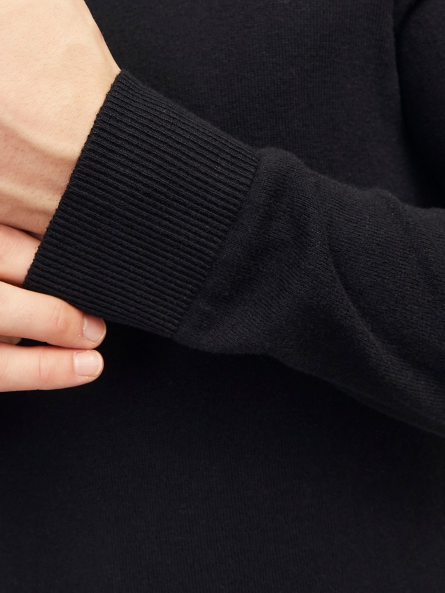 Jack & Jones Troyer »JJEEMIL KNIT HALF ZIP NOOS« Baumwollmischung, regular fit