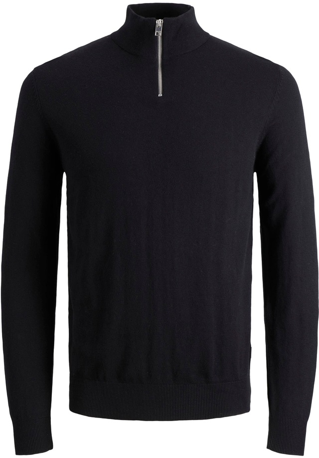 Jack & Jones Troyer »JJEEMIL KNIT HALF ZIP NOOS« Baumwollmischung, regular fit