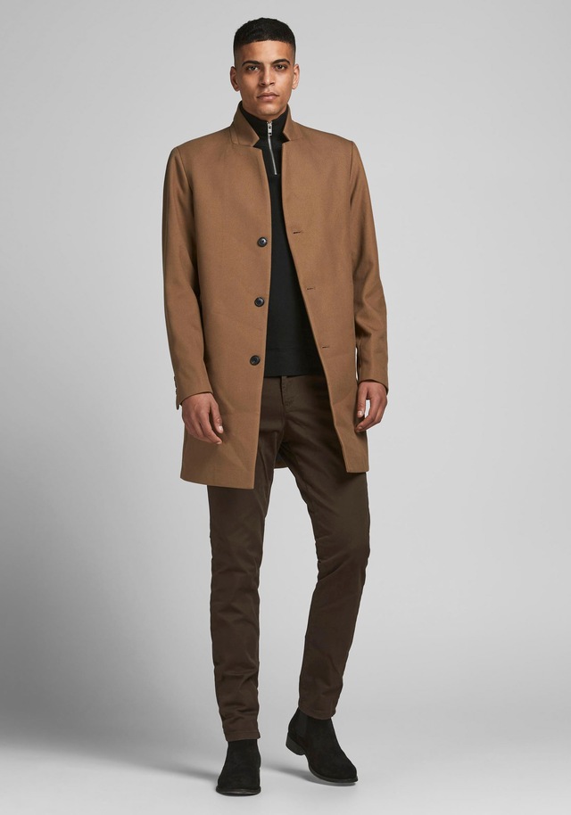 Jack & Jones Troyer »JJEEMIL KNIT HALF ZIP NOOS« Baumwollmischung, regular fit