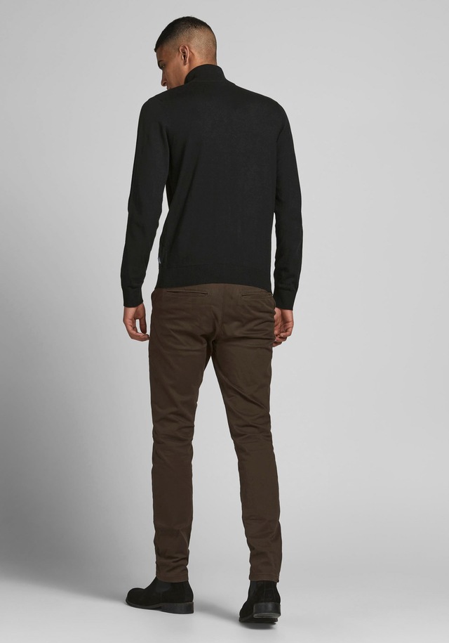 Jack & Jones Troyer »JJEEMIL KNIT HALF ZIP NOOS« Baumwollmischung, regular fit