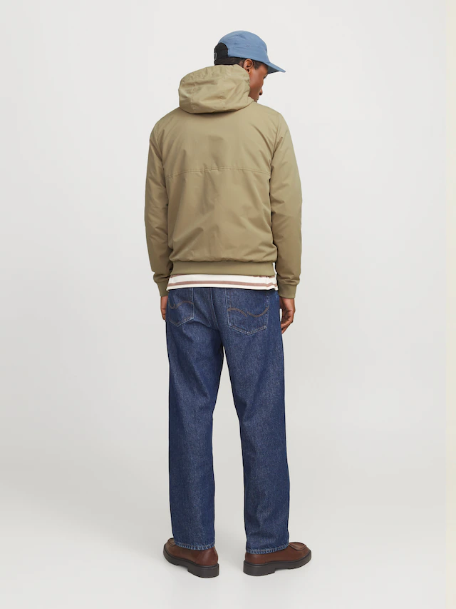 Jack & Jones Blouson »JJERUSH mit Kapuze« mit Kapuze Kunstfaser, regular fit