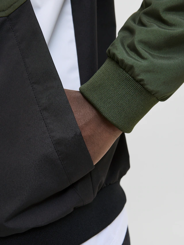 Jack & Jones Blouson »JJERUSH mit Kapuze« mit Kapuze Kunstfaser, regular fit