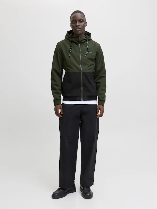 Jack & Jones Blouson »JJERUSH mit Kapuze« mit Kapuze Kunstfaser, regular fit