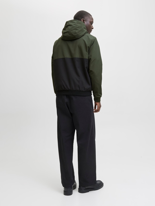 Jack & Jones Blouson »JJERUSH mit Kapuze« mit Kapuze Kunstfaser, regular fit