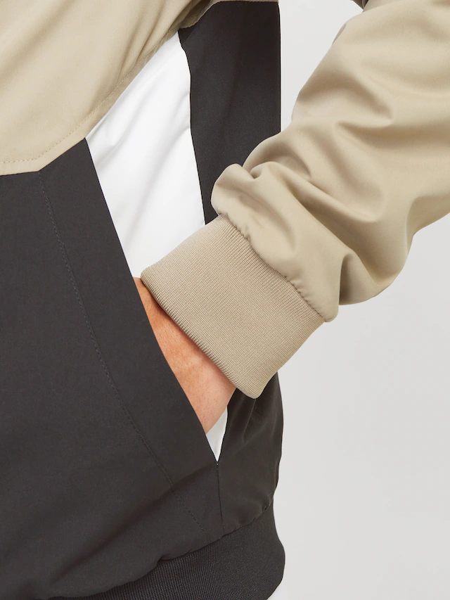 Jack & Jones Blouson »JJERUSH mit Kapuze« mit Kapuze Kunstfaser, regular fit