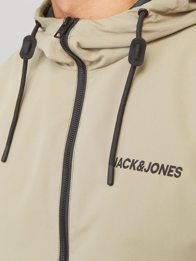 Jack & Jones Blouson »JJERUSH mit Kapuze« mit Kapuze Kunstfaser, regular fit