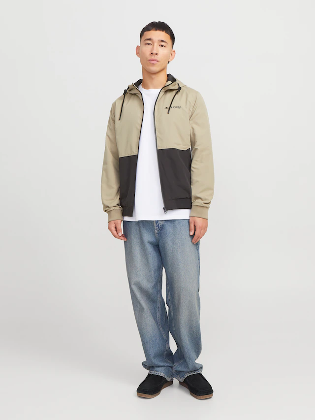Jack & Jones Blouson »JJERUSH mit Kapuze« mit Kapuze Kunstfaser, regular fit