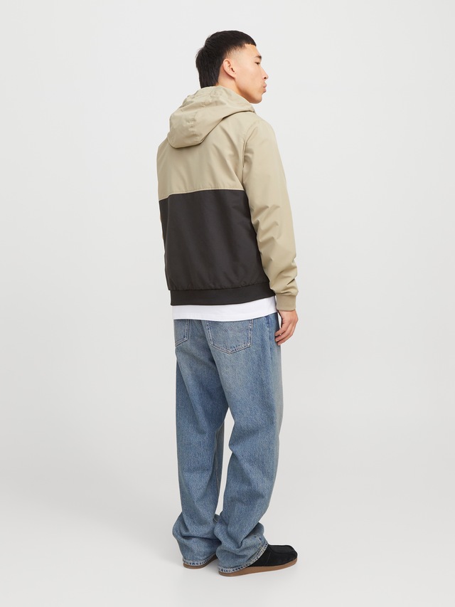 Jack & Jones Blouson »JJERUSH mit Kapuze« mit Kapuze Kunstfaser, regular fit