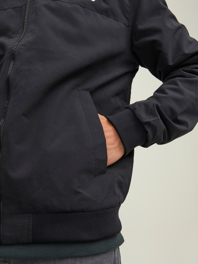 Jack & Jones Blouson »JJERUSH mit Kapuze« mit Kapuze Kunstfaser, regular fit