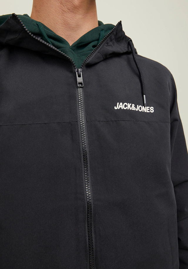 Jack & Jones Blouson »JJERUSH mit Kapuze« mit Kapuze Kunstfaser, regular fit