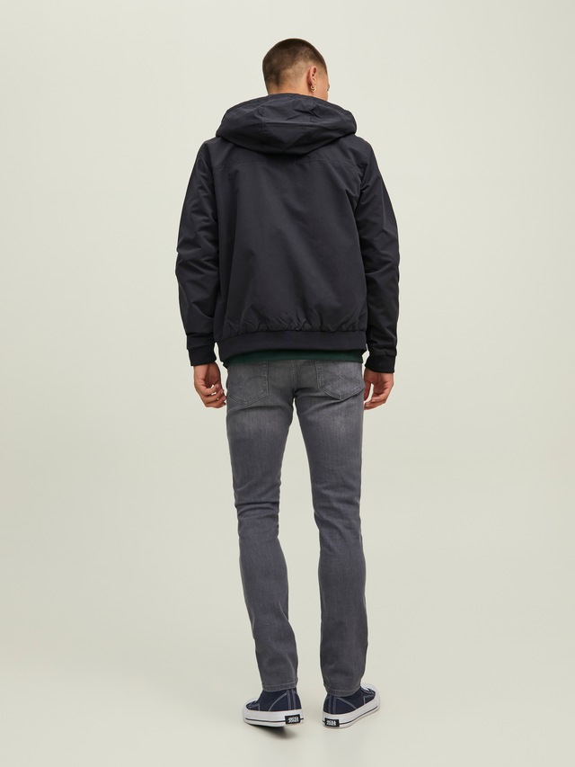 Jack & Jones Blouson »JJERUSH mit Kapuze« mit Kapuze Kunstfaser, regular fit