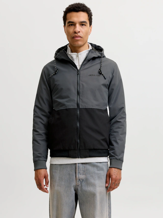 Jack & Jones Blouson »JJERUSH mit Kapuze« mit Kapuze Kunstfaser, regular fit