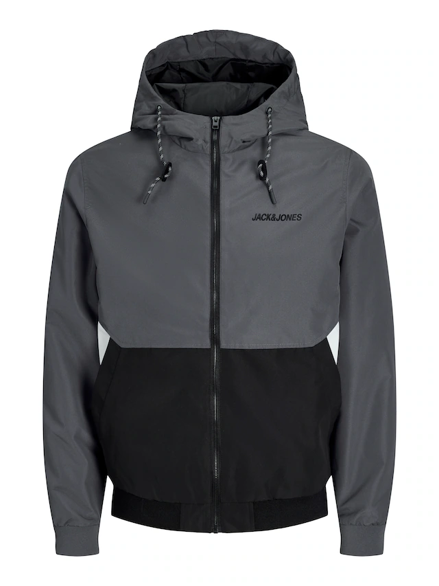 Jack & Jones Blouson »JJERUSH mit Kapuze« mit Kapuze Kunstfaser, regular fit
