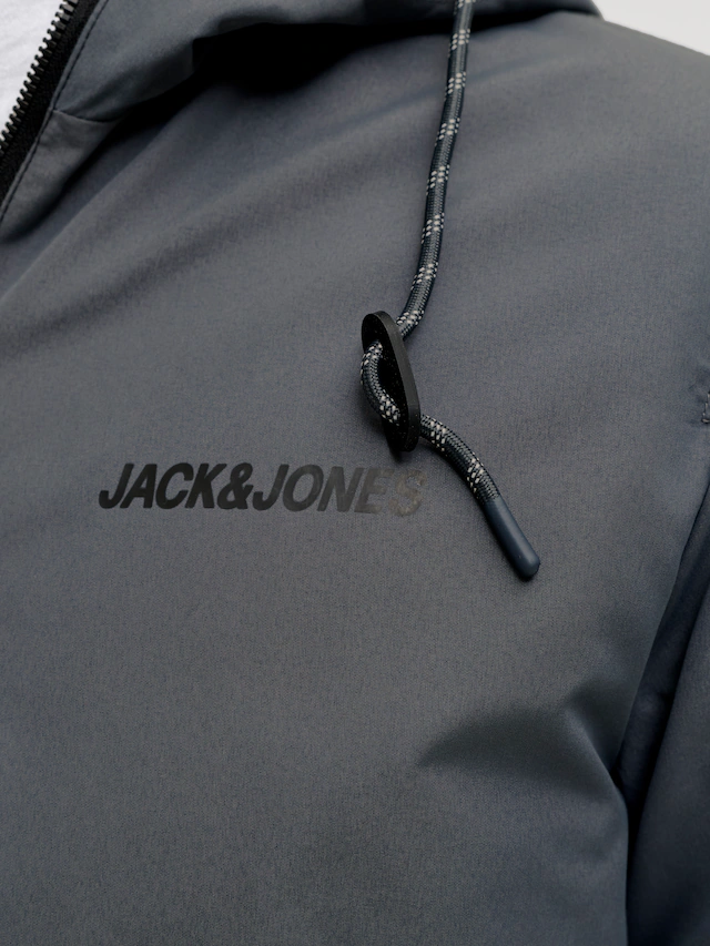 Jack & Jones Blouson »JJERUSH mit Kapuze« mit Kapuze Kunstfaser, regular fit