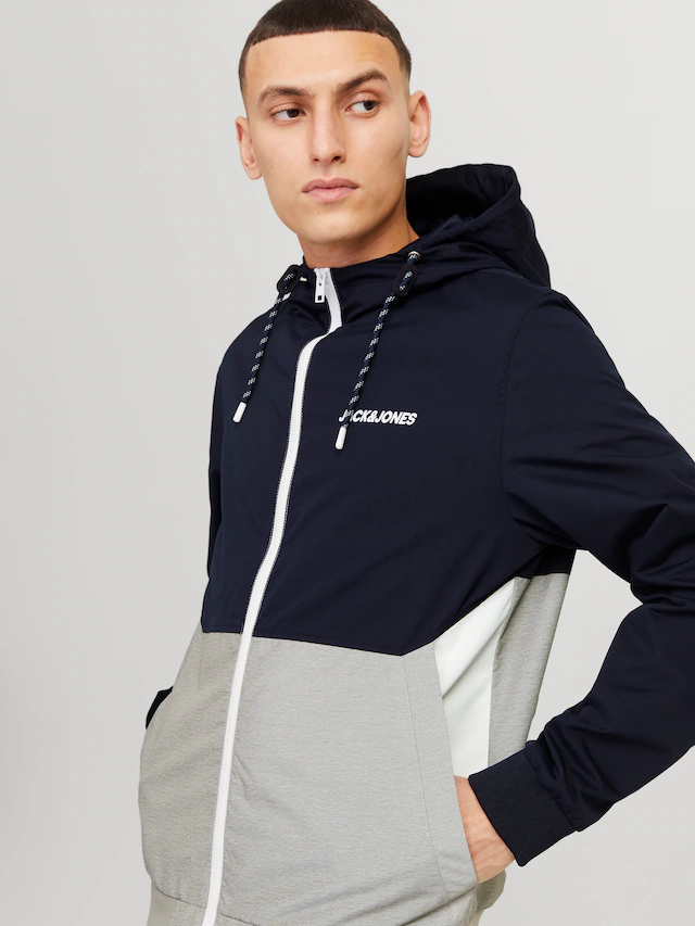 Jack & Jones Blouson »JJERUSH mit Kapuze« mit Kapuze Kunstfaser, regular fit