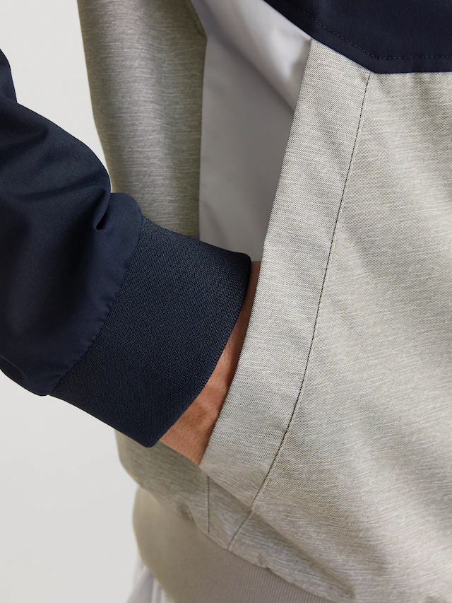 Jack & Jones Blouson »JJERUSH mit Kapuze« mit Kapuze Kunstfaser, regular fit