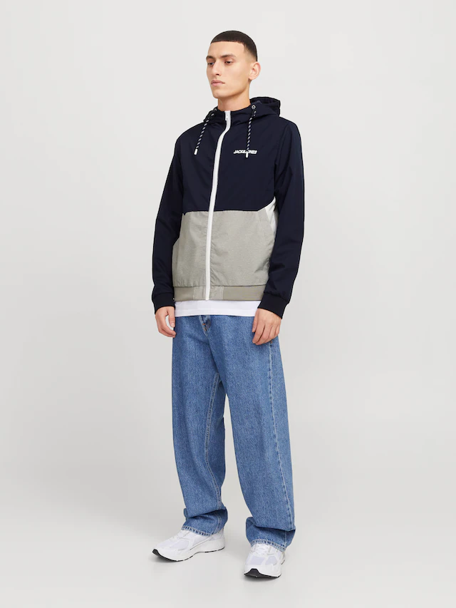 Jack & Jones Blouson »JJERUSH mit Kapuze« mit Kapuze Kunstfaser, regular fit