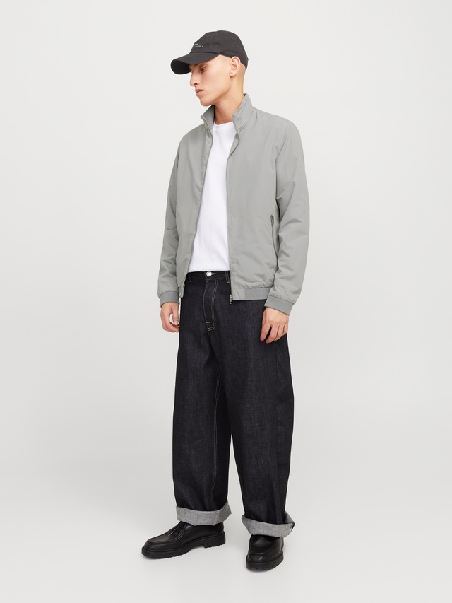 Jack & Jones Blouson »JJERUSH Stylisch, funktional, ideal für Herbst, pflegeleicht« ohne Kapuze mit stylischem Stehkragen