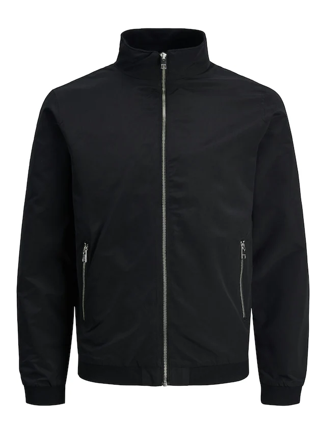Jack & Jones Blouson »JJERUSH Stylisch, funktional, ideal für Herbst, pflegeleicht« ohne Kapuze mit stylischem Stehkragen